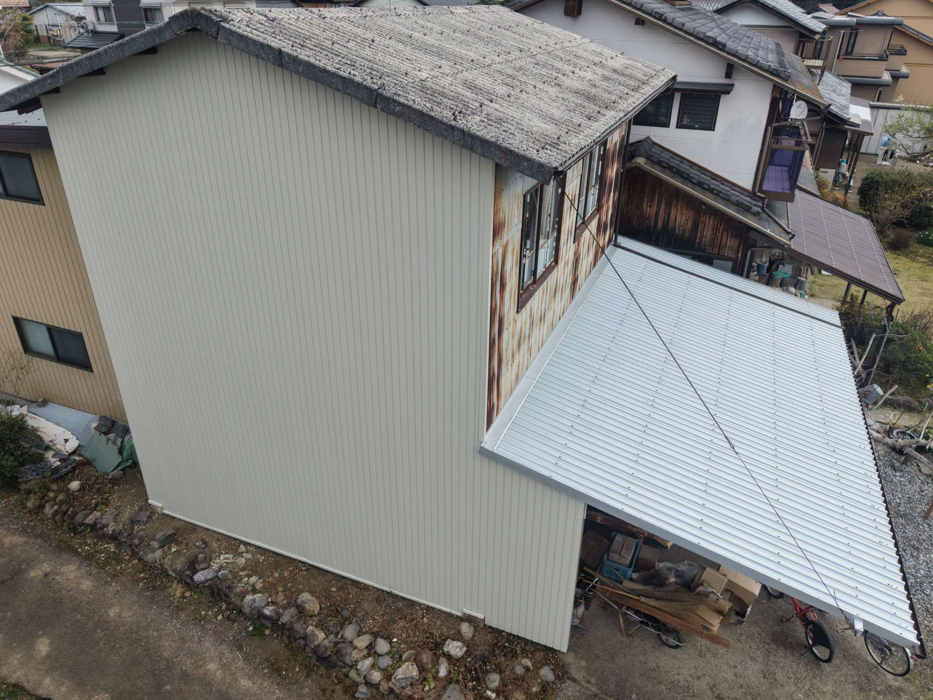 2026年4月施工 屋根の葺き替え 外壁カバー工法 あまとい交換 美濃加茂市 M様邸
