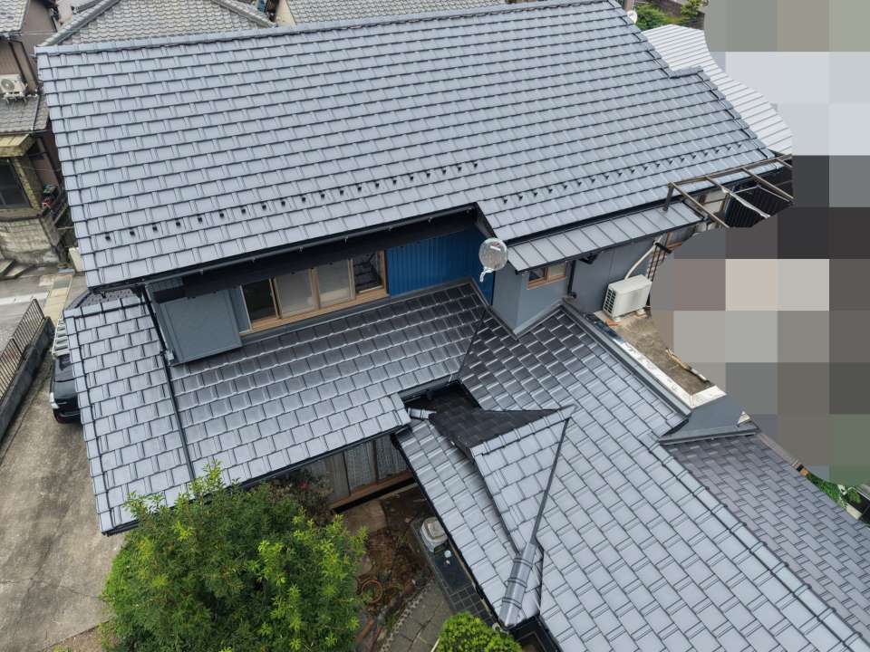 2026年10月施工 【愛知県一宮市】築50年 屋根の葺き替え あまどい工事